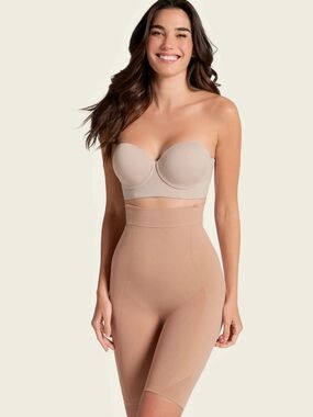 LEONISA | Invisible Extra High-Waisted Shaper Shorts